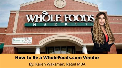 How To Sell To Be A Vendor Wholefoods