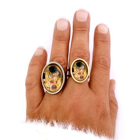 Bague Fantaisie Klimt Le Baiser BIJOUX ByKloe