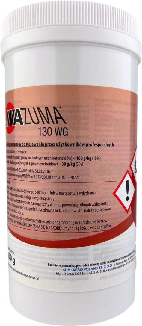 INAZUMA 130 WG 0 25kg SUMI AGRO OPRYSK OWADOBÓJCZY ERLI pl