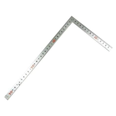 シンワ測定shinwa Sokutei 曲尺 同厚 併用 30cm裏面1尺 名作赤数字入 シルバー 10642 S B002jmx04a