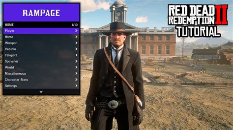 Como Instalar E Usar O Rampage Trainer Red Dead Redemption Pc Youtube