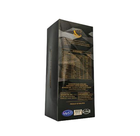 Boxes Of Egano Premium Ganoderma Black Coffee W Ganoderma