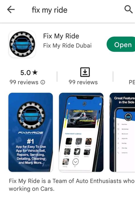 Mobile App Download Fix My Ride