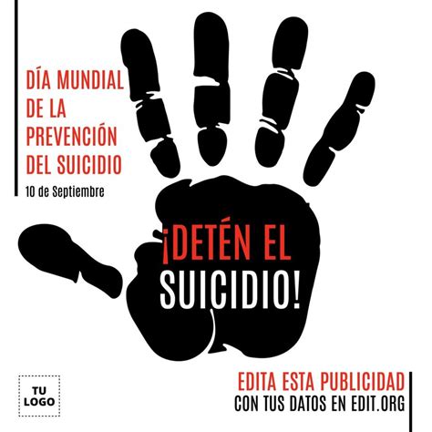 Hacer Carteles Sobre La Prevención Del Suicidio Online