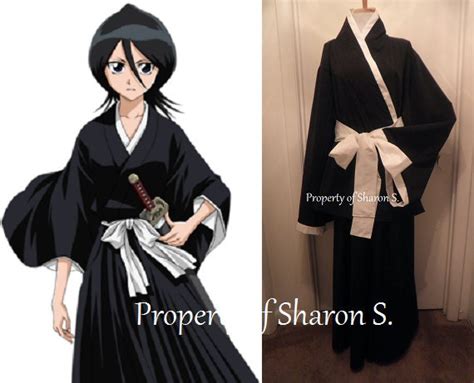 Items Similar To Anime Cosplay Costume Rukia Kuchiki Bleach Shinigami