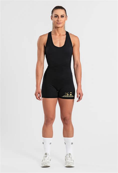 PM Full Body Singlet SS24 BLK - PM Sportswear