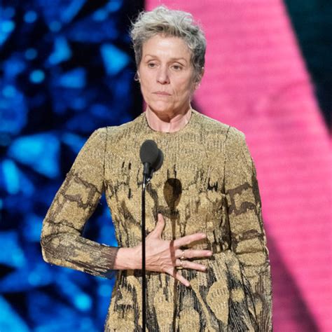 Frances Mcdormand Oscar - Frances Mcdormand Won The Academy Award For ...