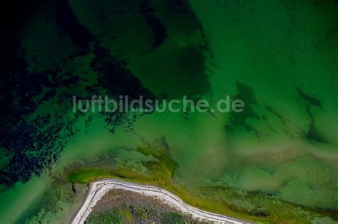 Insel Hiddensee aus der Vogelperspektive Küsten Landschaft am