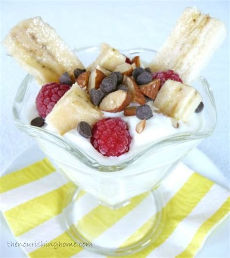 Yogurt Banana Split Parfaits Gf The Nourishing Home