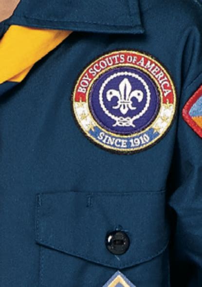 BSA Patch Placement on Cub Scout Uniform - ClassB