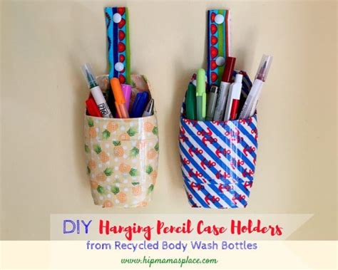 care  recycle project diy pencil case holders  recycled body