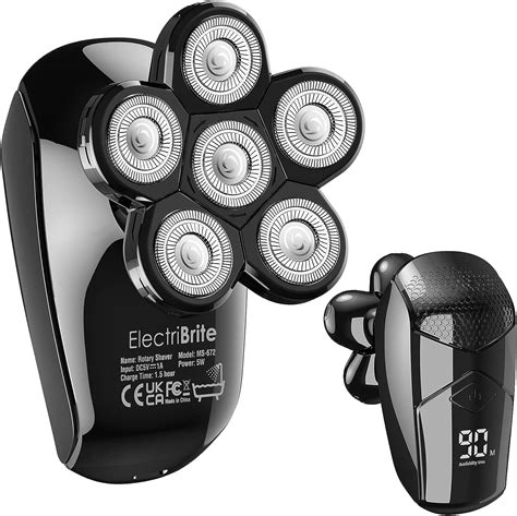 Head Shavers For Men Electribrite Upgrade In Bald Head Shaver