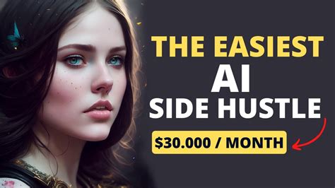 The Easiest Ai Side Hustle Monthly Youtube