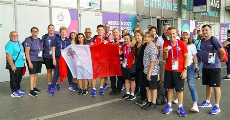 Medal Glory For Maltese Special Olympics Team Gold Silver And Bronze