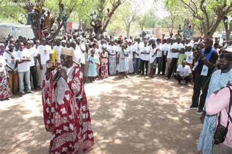 La region de Ségou cercles de San Yangasso et Bla soutiennent Modibo