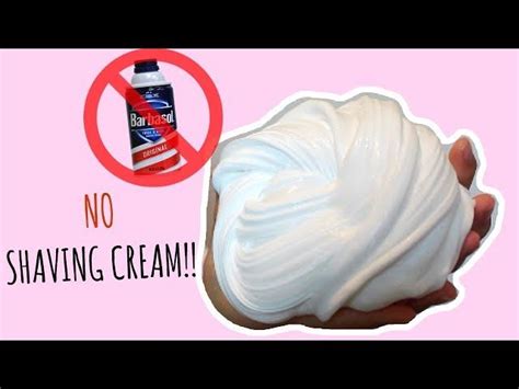 DIY FLUFFY SLIME WITHOUT SHAVING CREAM Simple Easy Recipe