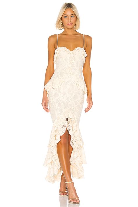 Lovers And Friends Melissa Gown In Nude REVOLVE