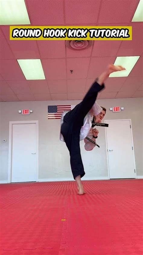 Liam Gutmacher On Instagram Round Hook Kick Tutorial Taekwondo Tkd