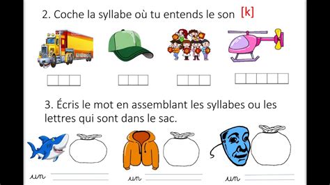 Exercice Sur Le Son K 124112 Exercice Sur Le Son K Ce2 Pictngamukjpaa8v