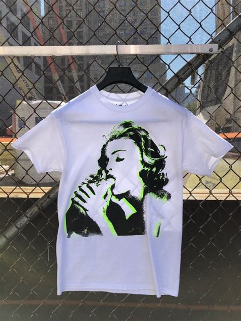 Madonna Erotica Fan Art Hand Printed T Shirt Sex Book Etsy