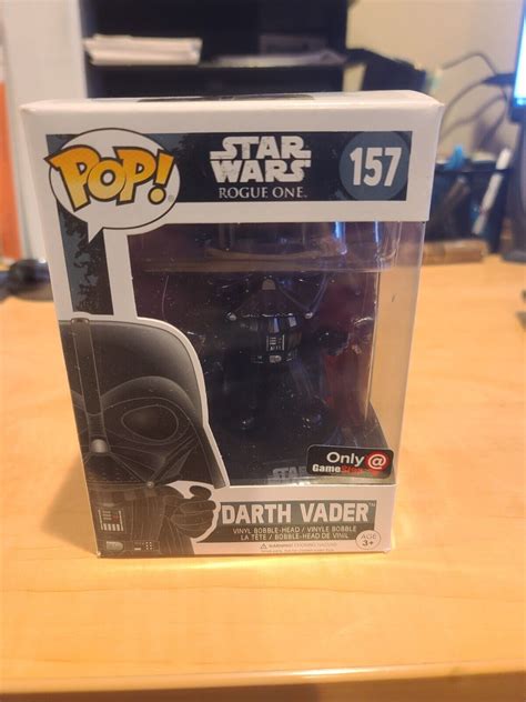 Darth Vader Funko Pop 157 GameStop Exclusive Star Wars Rogue One Force