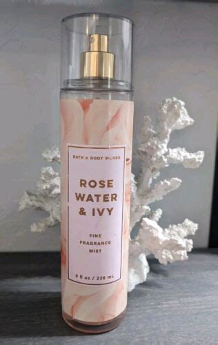 Bath Body Works Rose Water Ivy Fine Fragrance Mist Oz Ebay