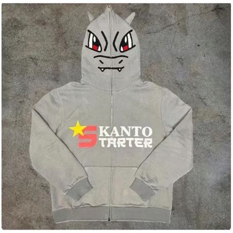 Gengar Y2K BLUZA MĘSKA Z KAPTUREM FULLZIP HIP HOP 14918942819 Allegro pl