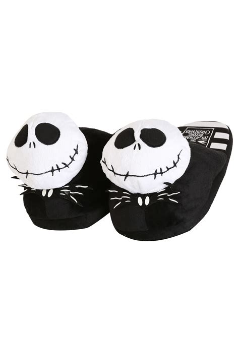 Nightmare Before Christmas Jack Skellington Slippers for Men