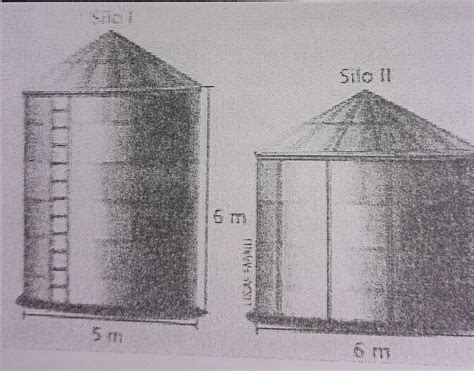 Os silos de armazenamento são construções geralmente formato