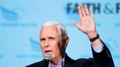 Ex Us Vice President Mike Pence Enters 2024 Race As Challenger To Trump