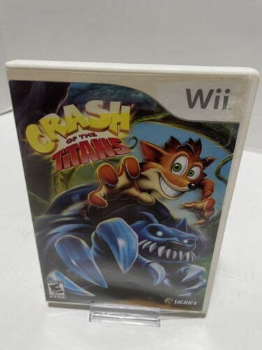 Crash Of The Titans Nintendo Wii Game Complete W Manual Disk