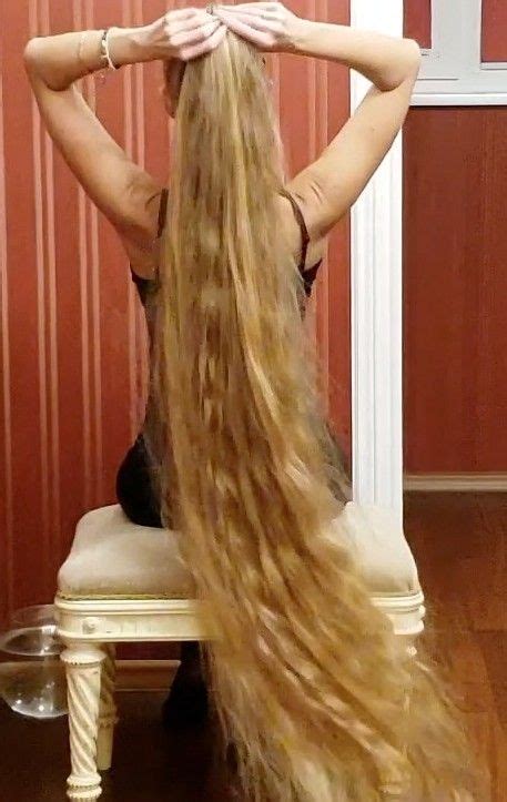 Video Alena Perfect Long Hair Realrapunzels Long Hair Styles Long Blonde Hair