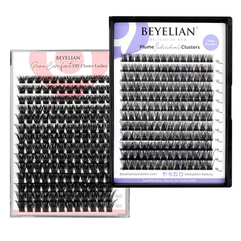 Amazon BEYELIAN Lash Clusters 168 Pcs 56D D Curl And 168 Pcs