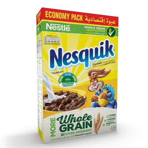 Nestle Nesquik Chocolate Breakfast Cereal 625 Gm – MercatCo.com