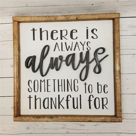 Thankful Wood Sign Etsy