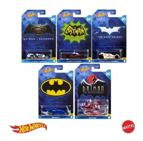 Hot Wheels Coleção Batman Set Completo C Mattel Frete grátis