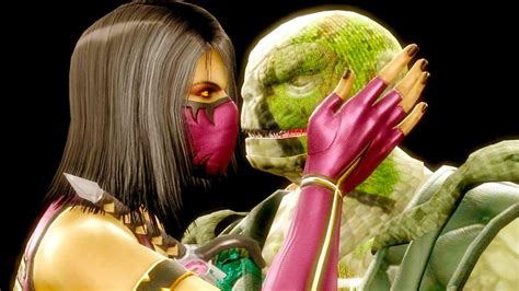 Mortal Kombat 9 All Fatalities X Rays On Reptile Revealed Costume