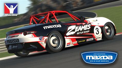 Iracing Advanced Mazda Mx Cup Series Rudskogen P P Youtube