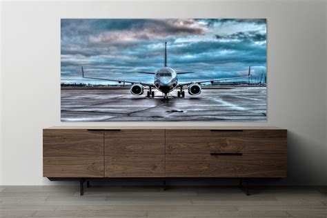 Airplane Canvas, Aviation Canvas, Airplane Wall Art, Plane Canvas Wall ...