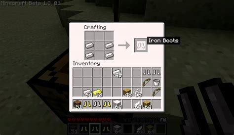 Minecraft Quick Tutorial 2 Schuhe Boots Bauen Craften German