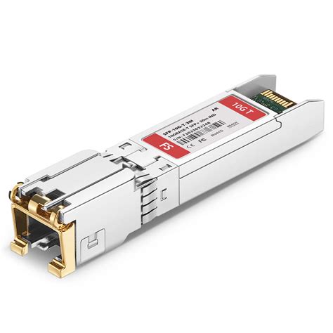 HPE Aruba Networking 10GBASE-T RJ45 Copper 30m SFP+ Transceiver Module (TAA) (J915-AR-10G-T-TAA)