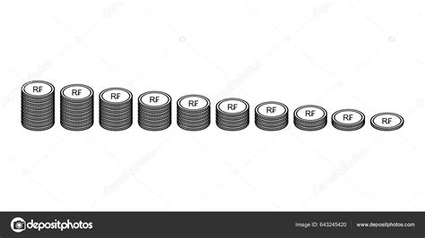 Rwanda Currency Symbol Rwandan Franc Icon Rwf Sign Vector Illustration ...