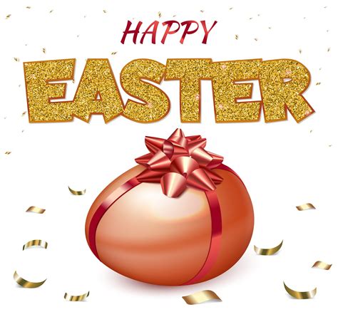 Happy Easter Poster With Red Egg 833670 Vector Art At Vecteezy