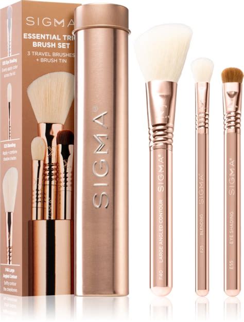 Sigma Beauty Rendezvous Essential Trio Brush Set Meikkiharjasarja