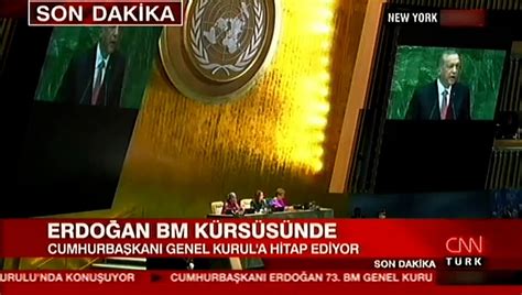 Cumhurbaşkanı Erdoğan dan Birleşmiş Milletler de kritik mesajlar