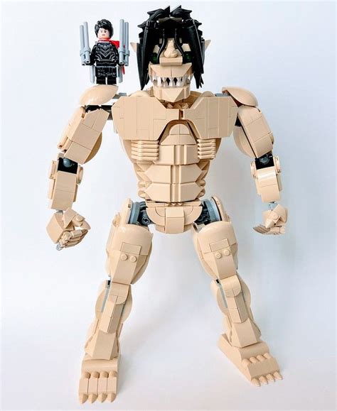 Lego Attack Titan (from Attack on Titan, Shingeki no Kyojin) in 2022 ...