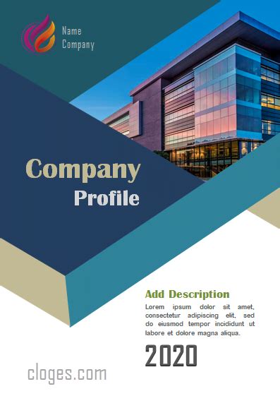 Editable Simple Company Profile Template Word