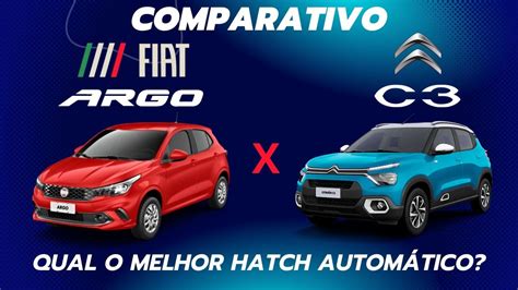 Argo Drive X C Feel Pack Qual O Melhor Hatch Autom Tico De Entrada