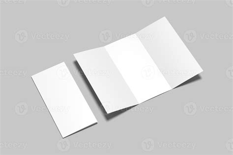 Trifold Brochure Mockup Blank 12004394 Stock Photo At Vecteezy