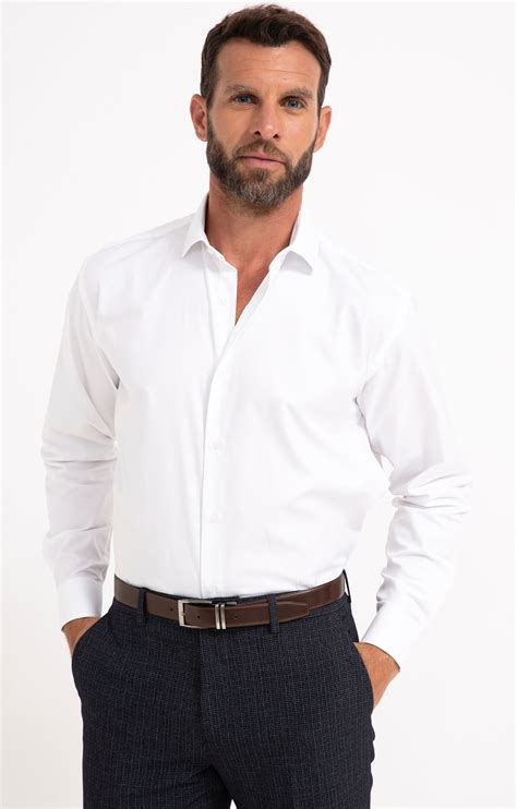 Chemise Blanc Diago Coupe Confort Armand Thiery